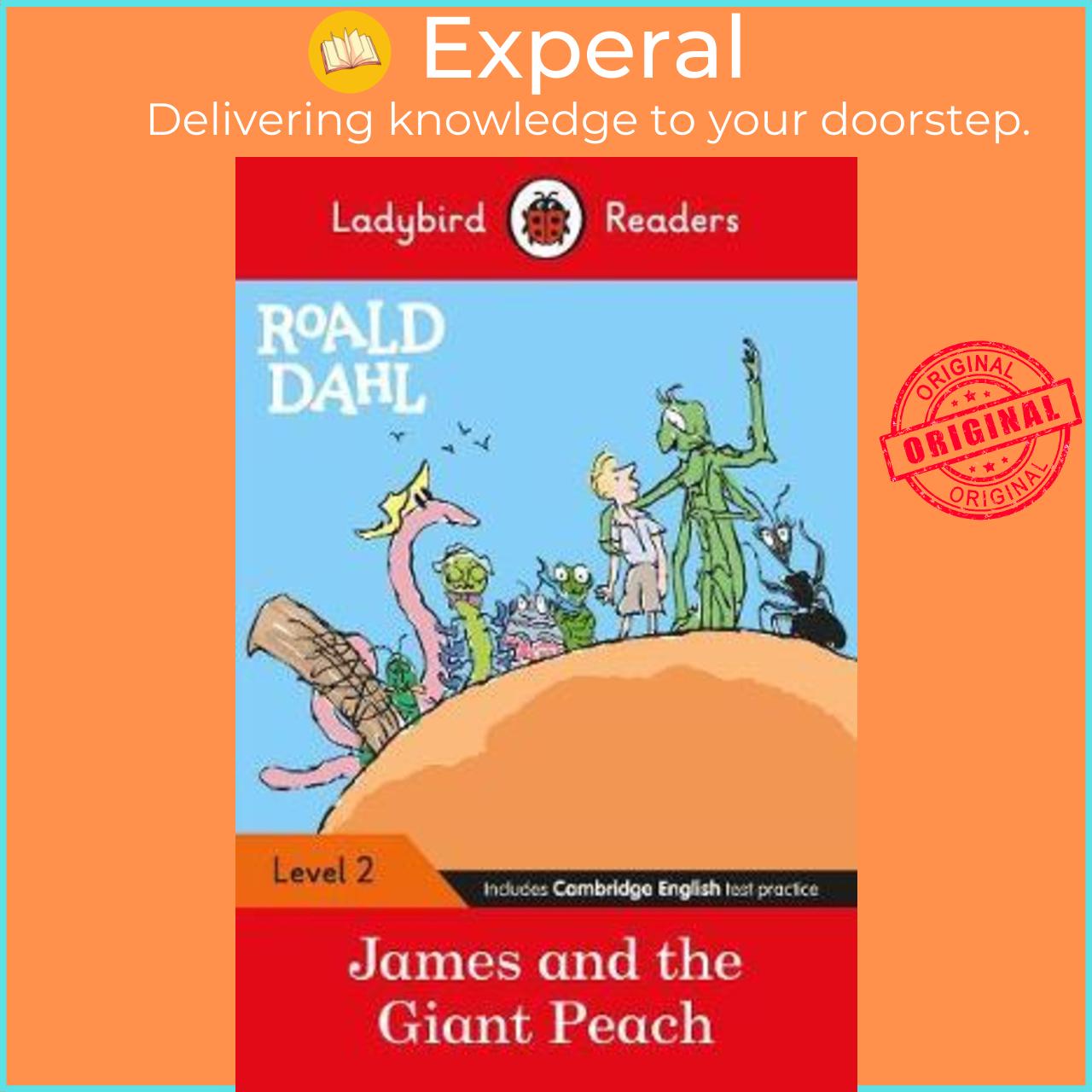 Sách - Ladybird Readers Level 2 - Roald Dahl: James and the Giant Peach