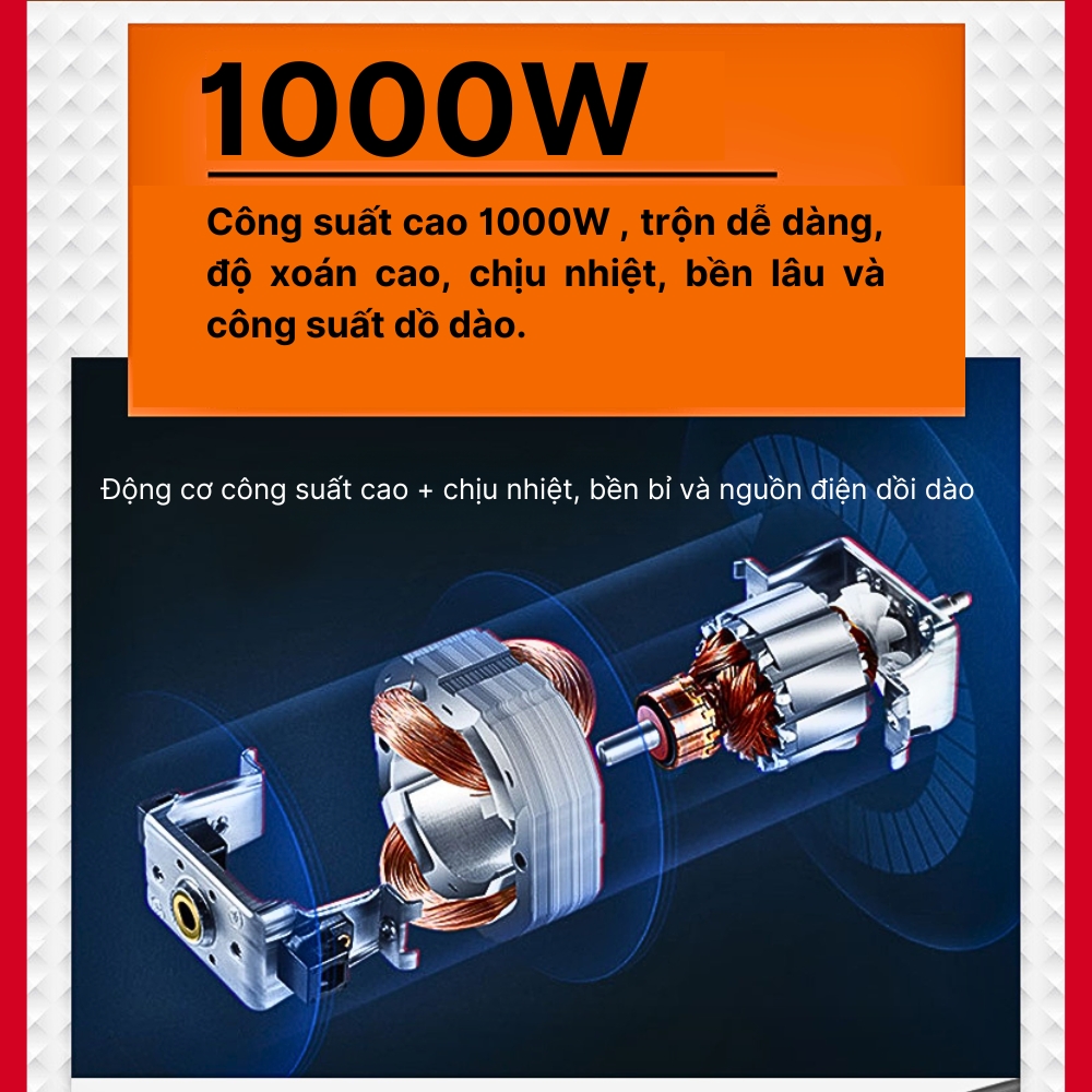 Máy xay thịt đa năng 6in1 SOKANY SK-06020 dung tích 5L tích hợp xay, ép, cắt, thái vô cùng tiện lợi - HÀNG CHÍNH HÃNG