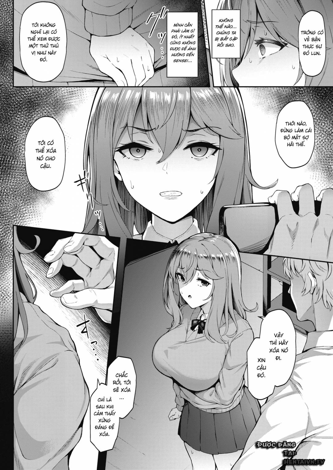 bị uy hiếp vì mối quan hệ với thầy giáo chapter 0 4