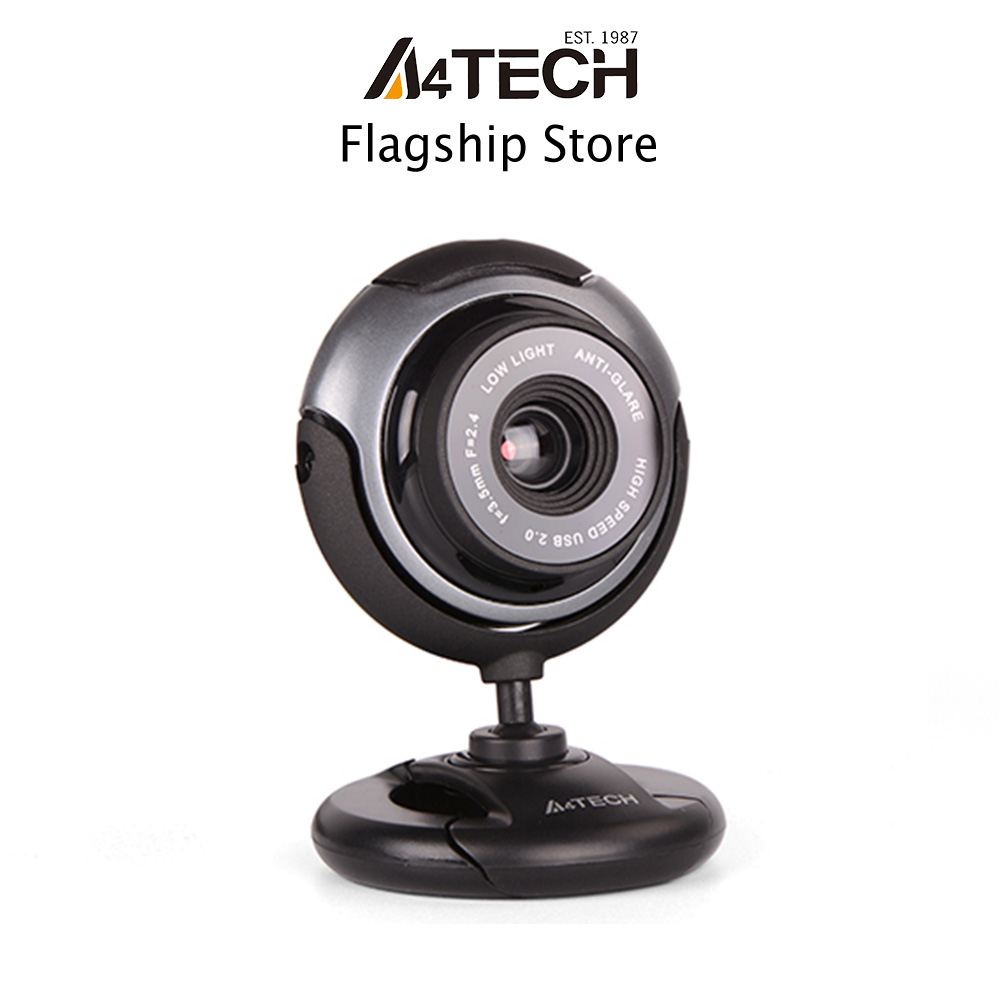 Thiết bị ghi hình webcam PK-710G A4Tech tích hợp micro - Hàng chính hãng