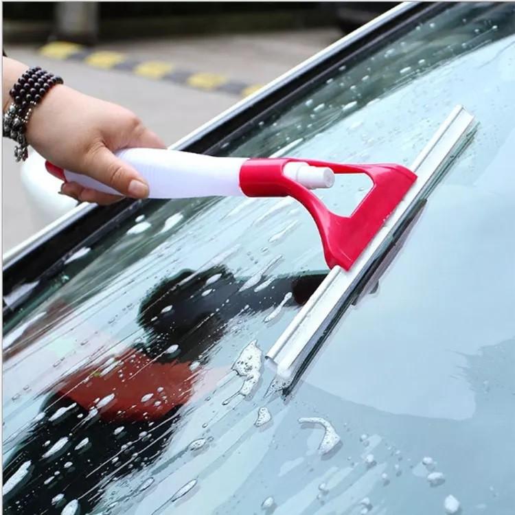 Cây gạt kính cầm tay có bình xịt tiện dụng - Gạt kính lau kính