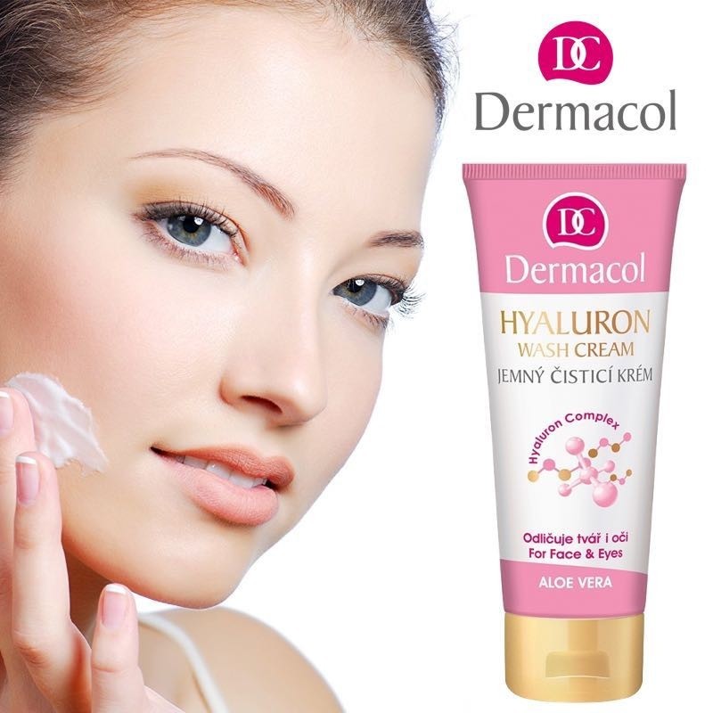 Sữa Rửa Mặt Dermacol Hyaluron Wash Cream 100ml