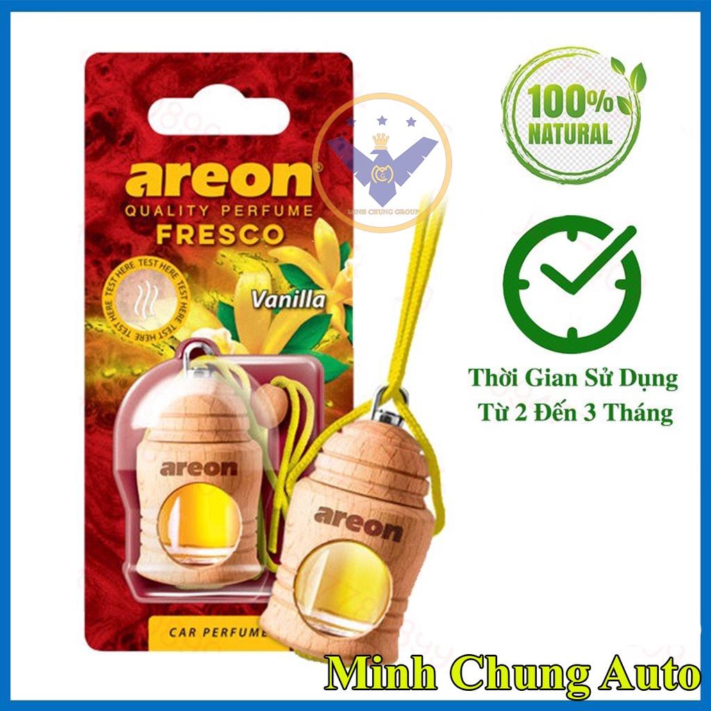 Tinh dầu treo xe ô tô AREON Fresco hương Vani - Bulgaria