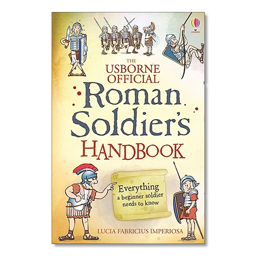 Sách - Roman Soldier's Handbook - The Usborne Official