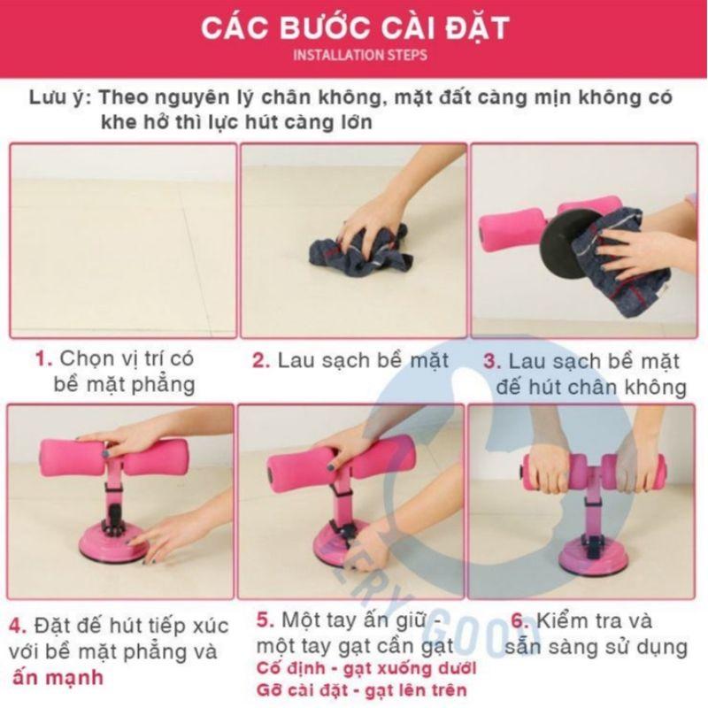 Dụng cụ tập thể dục hít chân không đa năn