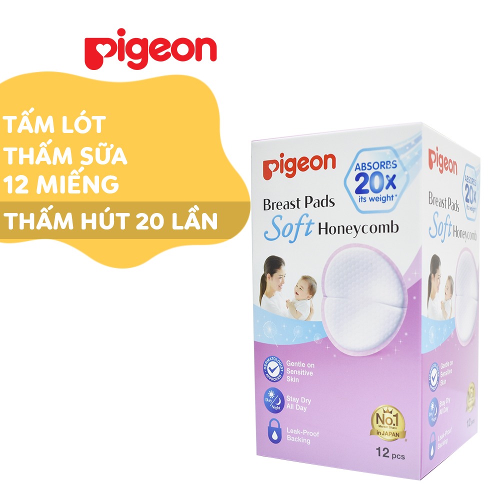 Miếng lót thấm sữa pigeon 12 miếng