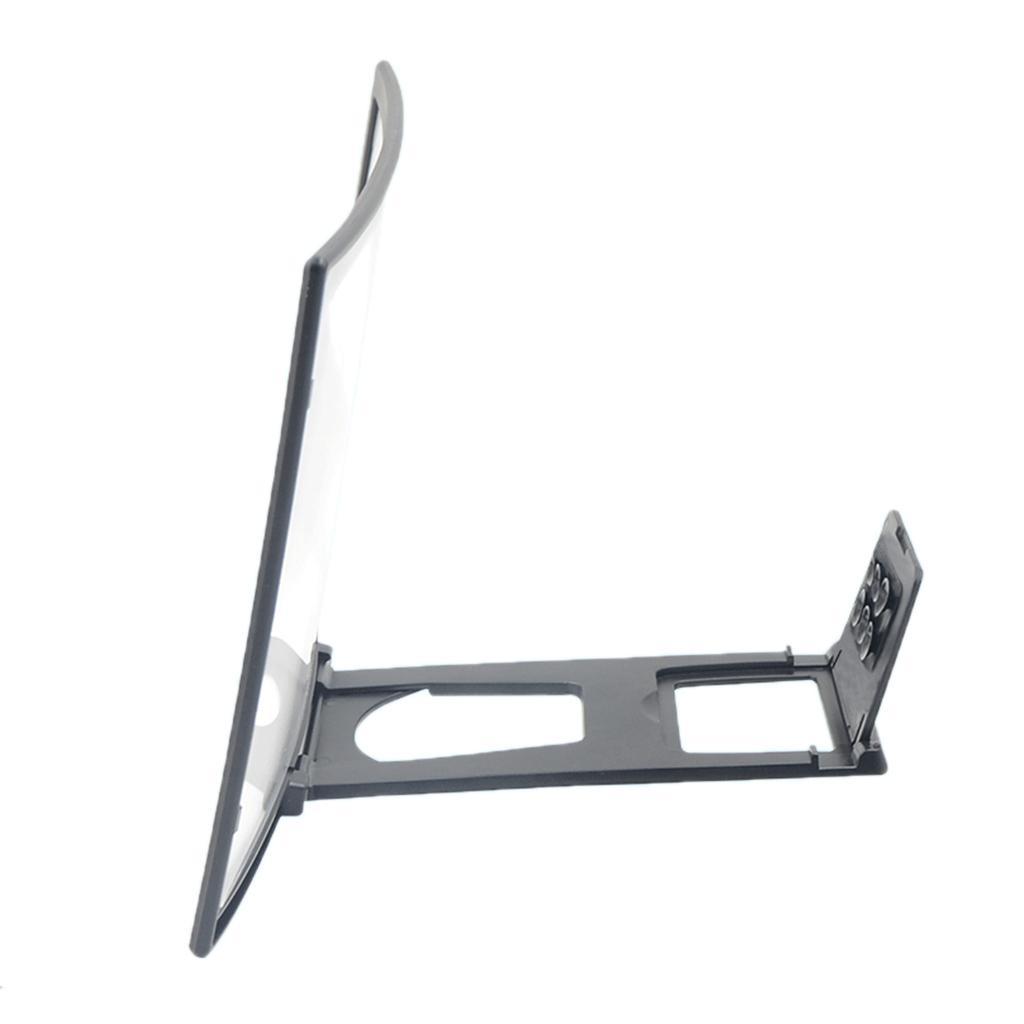 L6 3D Enlarged 12" Curved Screen Mobile Phone Amplifier Holder for Movies