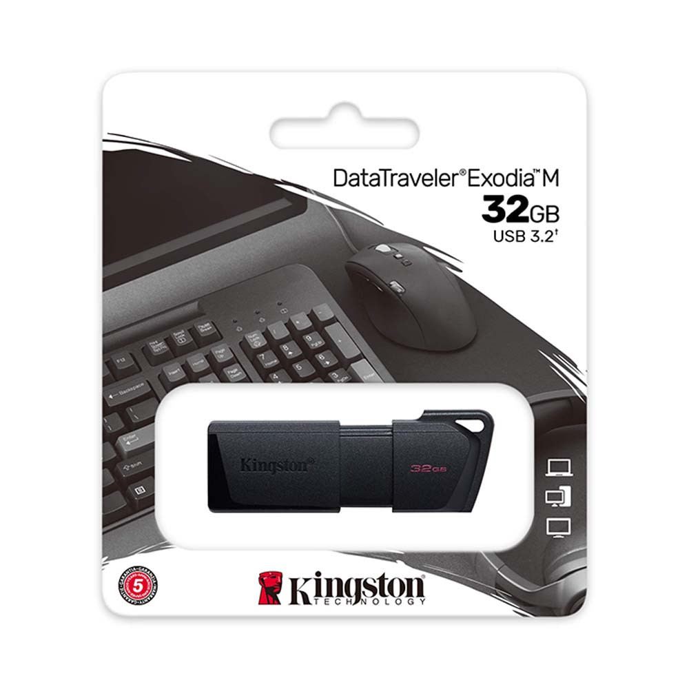 USB Kingston 32GB DataTraveler Exodia M - Hàng chính hãng