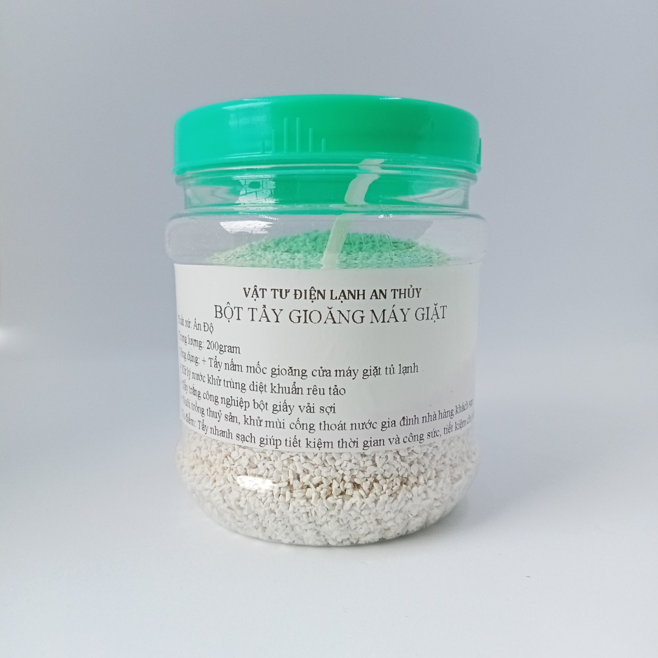 Bột tẩy gioăng máy giặt, tủ lạnh hộp 200gram