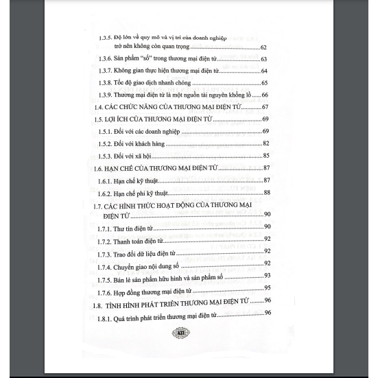 Sách - Thương mại điện tử ( xbtt)