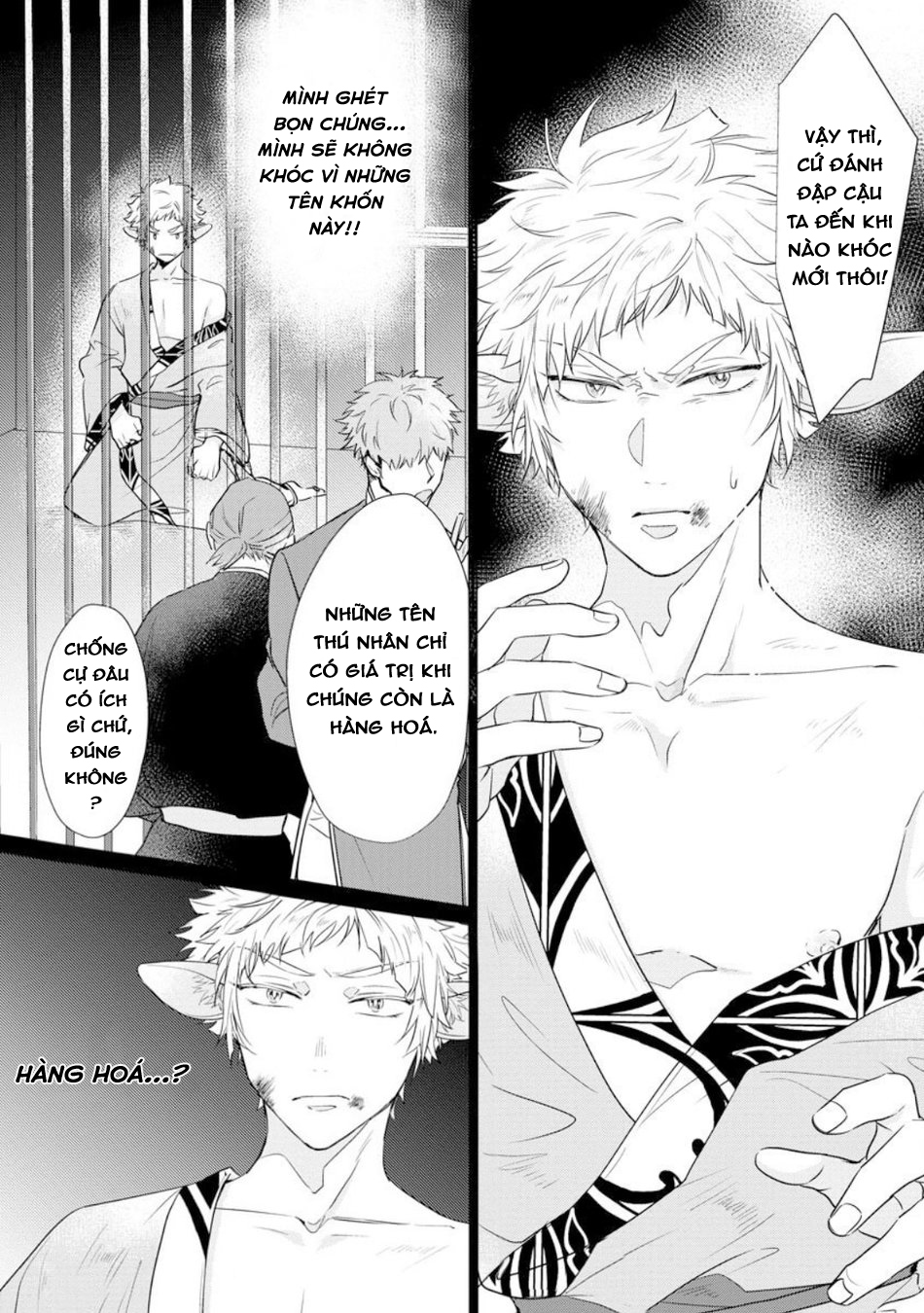 gặp gỡ em, thú nhân màu chàm trắng chapter 5 4