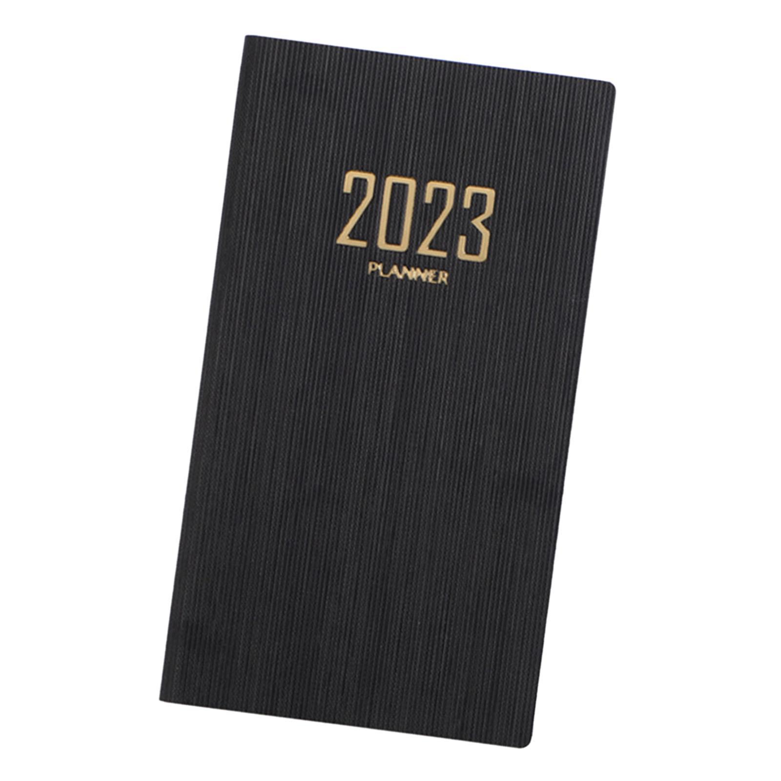 2Pcs Daily Account Monthly Notebook Planner Appointment Calendar for Travel