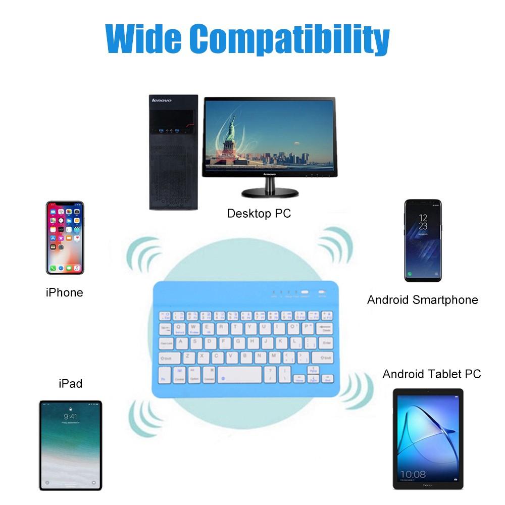 Bàn phím Bluetooth chất lượng cao cho iOS Mac Android Windows mã ANK9