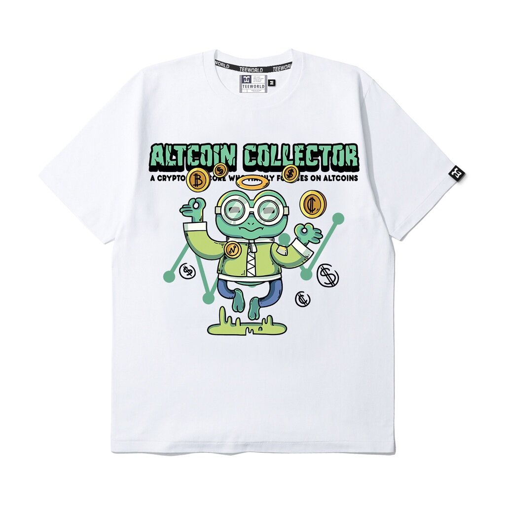 Áo thun Money Studio Altcoin Collector T-shirt Nam Nữ Form Rộng Unisex