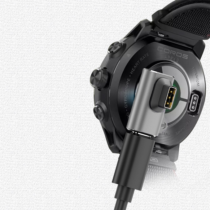 Dock Sạc USB C dành cho Đồng Hồ Coros Pace 2 / Coros Pace 3 / Coros Apex 2,2 Pro / Coros APEX 42 / Coros Vertix 1,2 - Hàng Chính Hãng