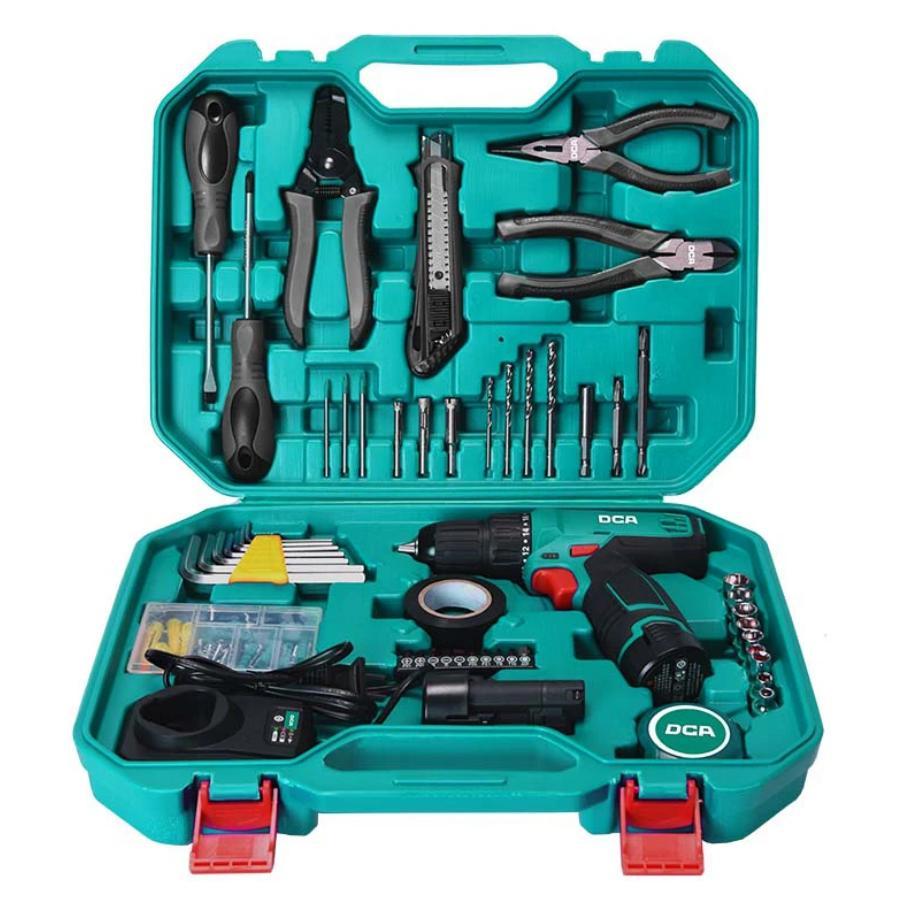BỘ COMBO MÁY KHOAN PIN 10.8V DCA ADJZ1202TS - HÀNG CHÍNH HÃNG