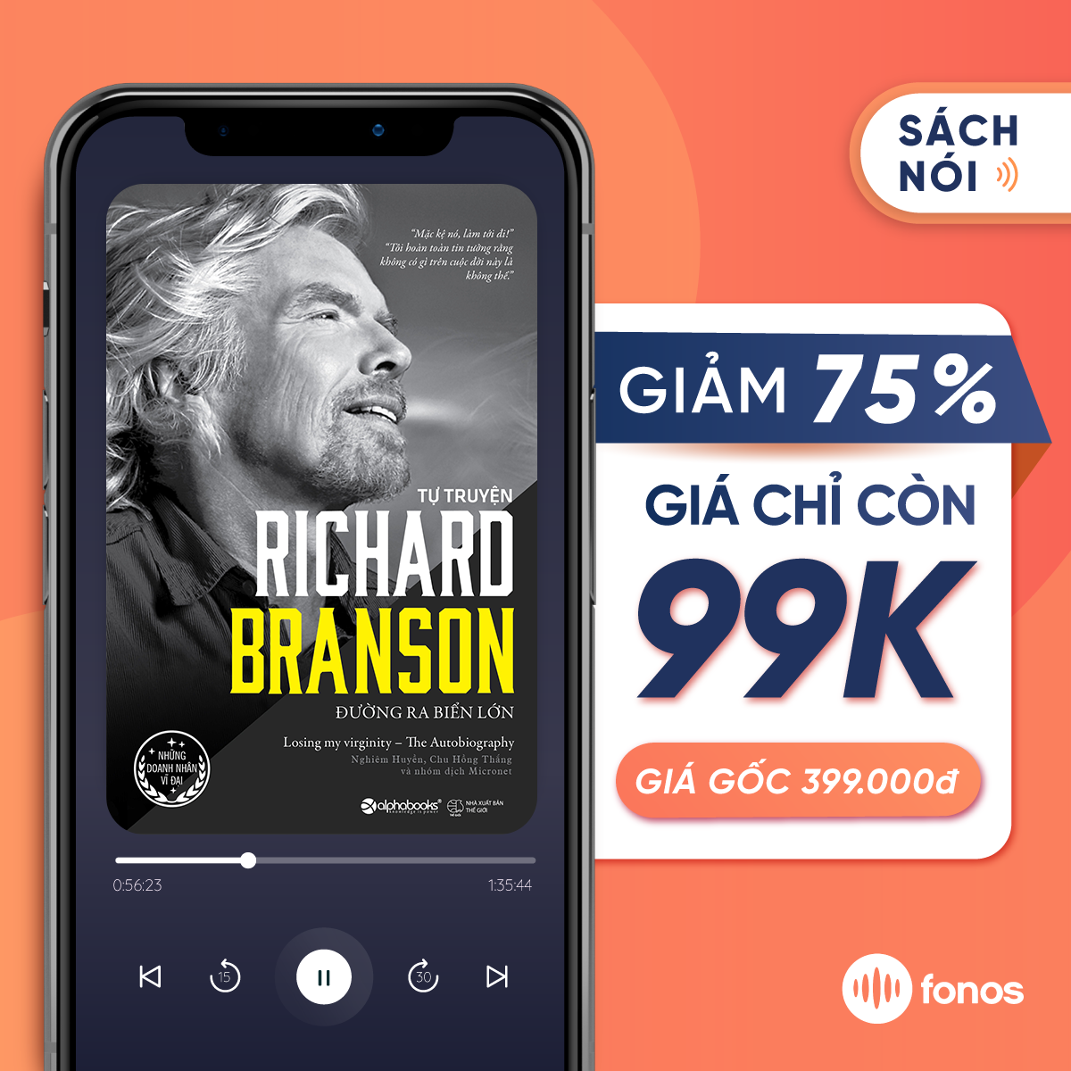 Sách nói: Tự Truyện Richard Branson