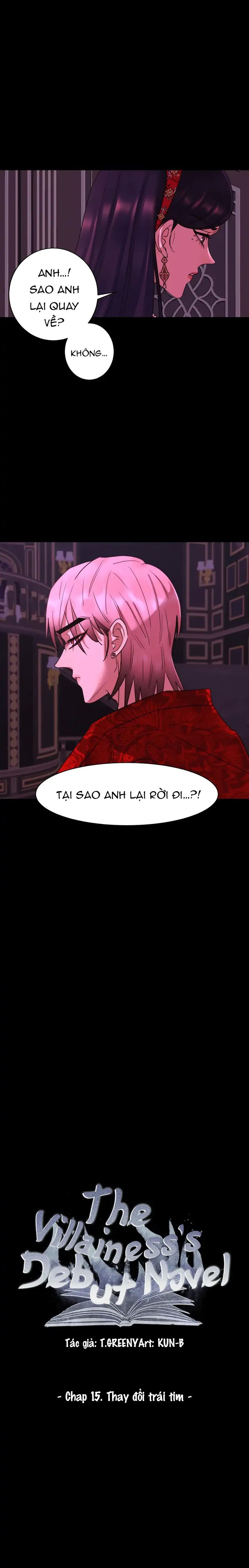 tiểu thuyết đầu tay của ác nữ chapter 15.1 9