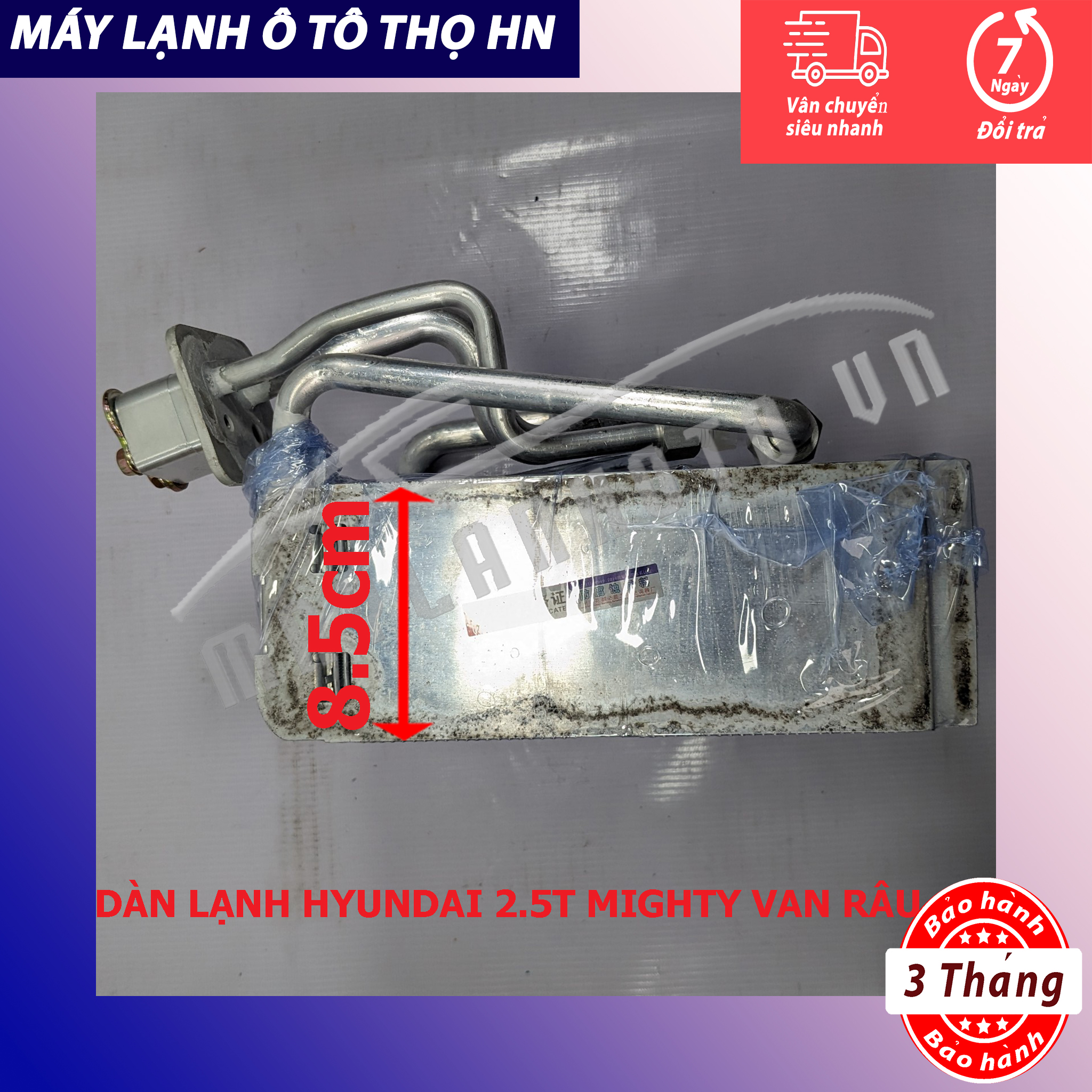 Dàn  lạnh Hyundai Mighty 2,5 tấn - 3,5 tấn  hàng HBS Trung Quốc