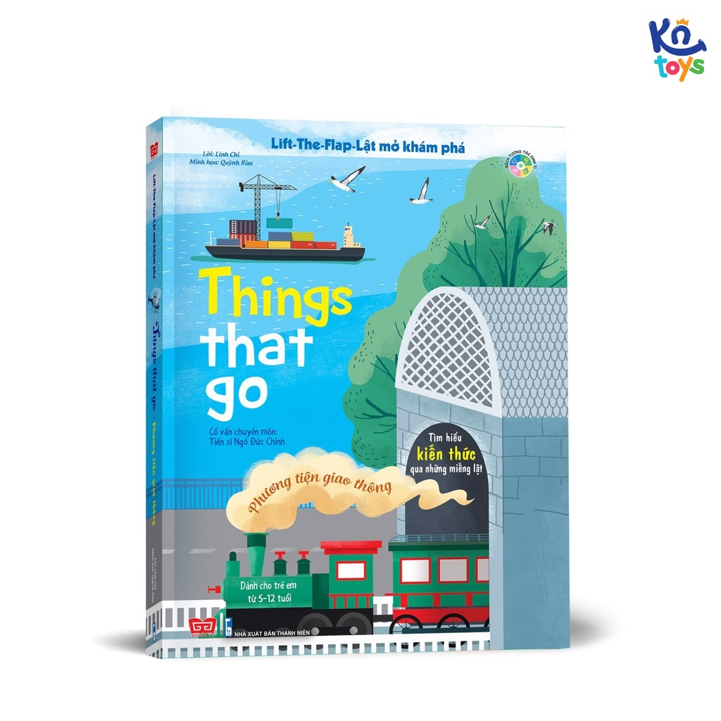 Sách Tương Tác - Lift The Flap Lật Mở Khám Phá Khổ lớn -  (5 - 12 Tuổi) – Đinh Tị