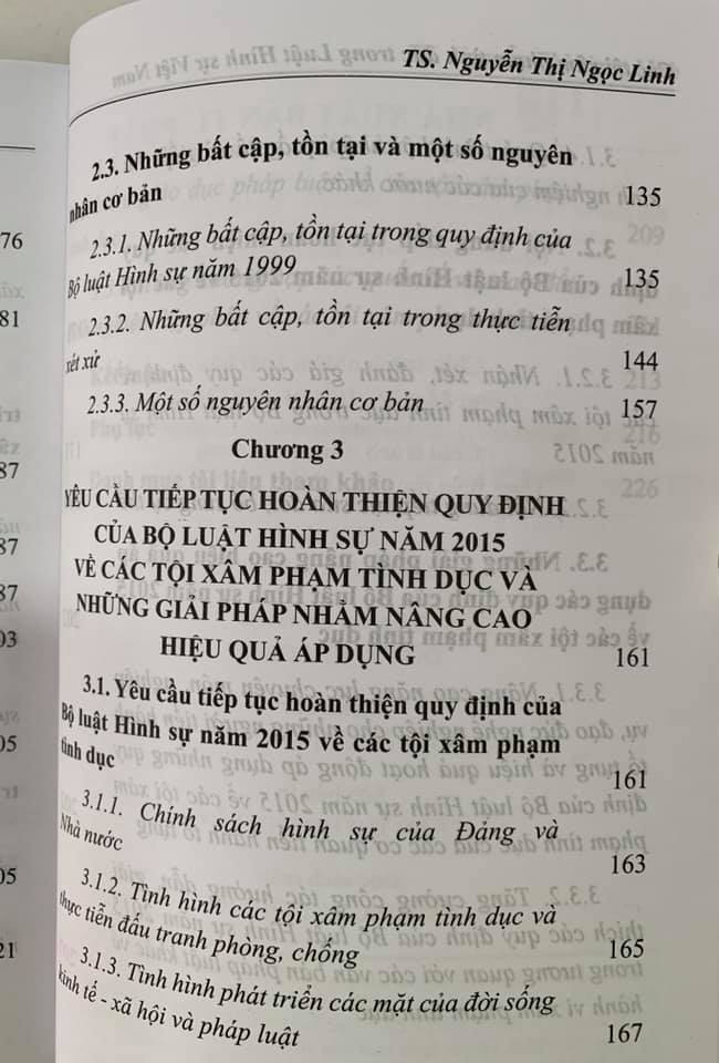 Các tội x phạm tình dục trong luật hình sự Việt Nam