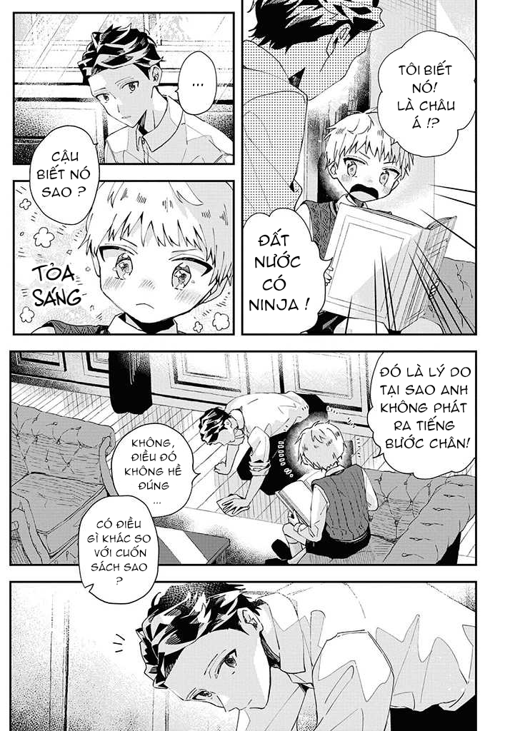 nhóc tóc vàng và chàng quản gia người nhật chapter 1.1 8