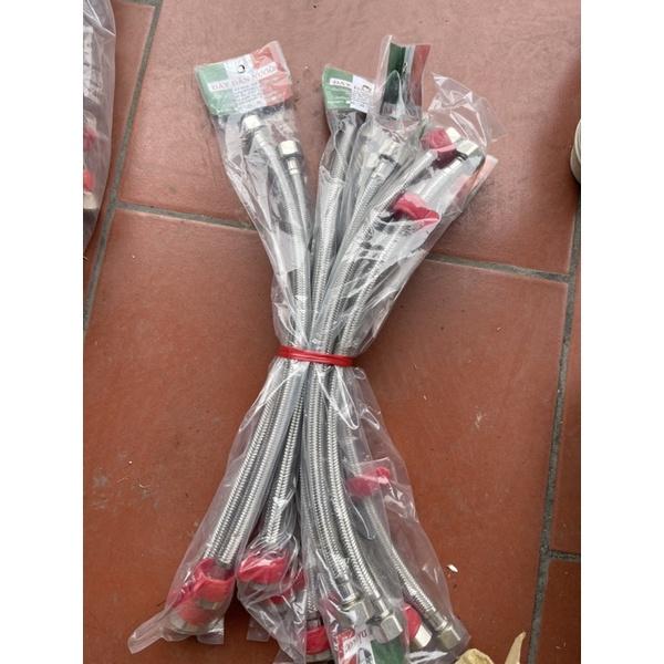 Dây cấp nước nóng lạnh inox SUS 304 bảo hành 12 tháng