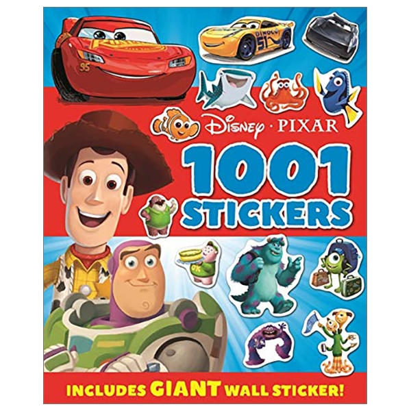 Disney Pixar - Mixed: 1001 Stickers (1001 Stickers Disney)