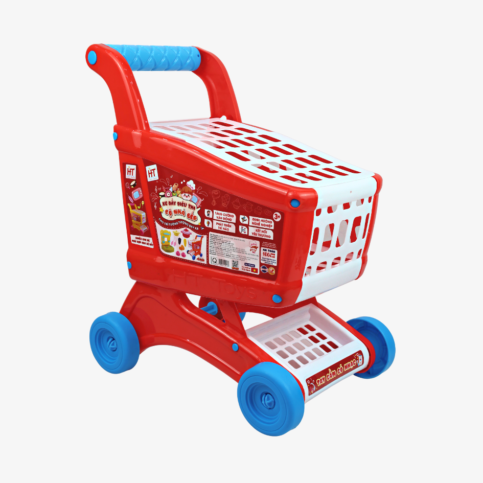 Xe đẩy siêu thị đồ chơi HT7653