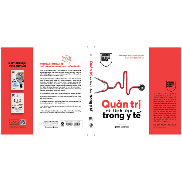 Quản Trị Và Lãnh Đạo Trong Y Tế – 10 bài học biến chuyên gia giỏi thành lãnh đạo xuất sắc