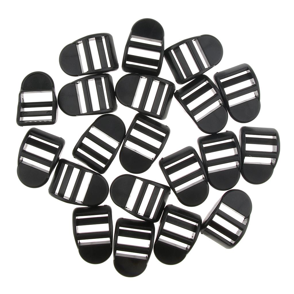 20 Cái Cắm Trại Thắt Lưng Dây Khóa Buckles Clip Webbing Buckles Công Cụ Ngoài Trời