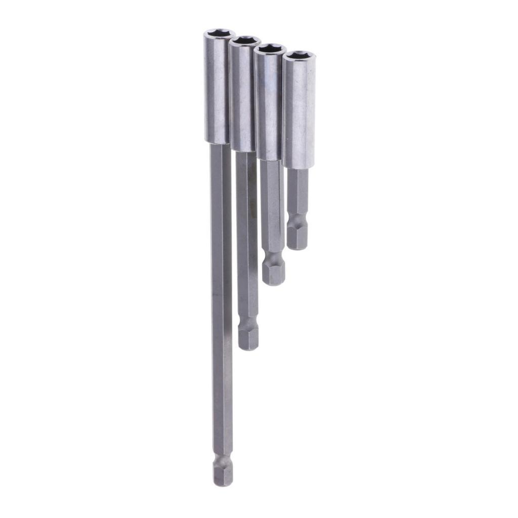 4 Chuôi Lục Giác Từ Vít Giá Đỡ Thanh Nối Dài Chuck Adapter