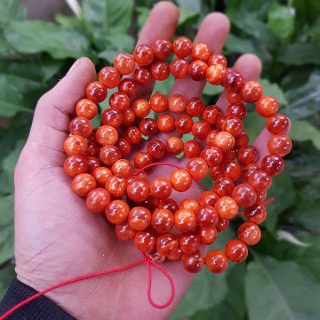 Vòng tràng hạt 10 ly gỗ huyết long - 108 hạt