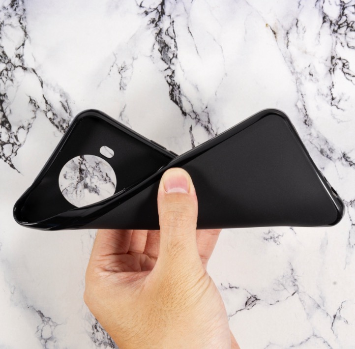 Ốp Lưng Dẻo Mỏng Đen Cho Nokia 8.3