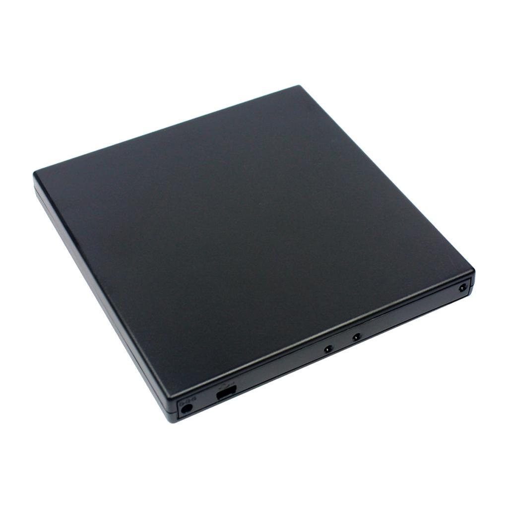 USB 2.0 SSD 9.5mm External Hard Drive Enclosure Case For 9.5mm CDRW DVD RW