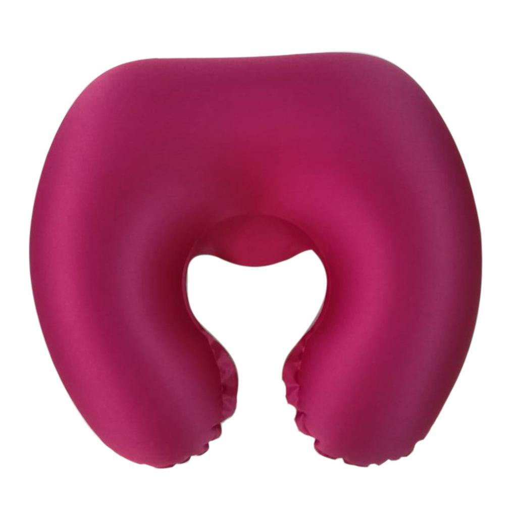 U Shaped Inflatable Pillow Travel Support Cushion
