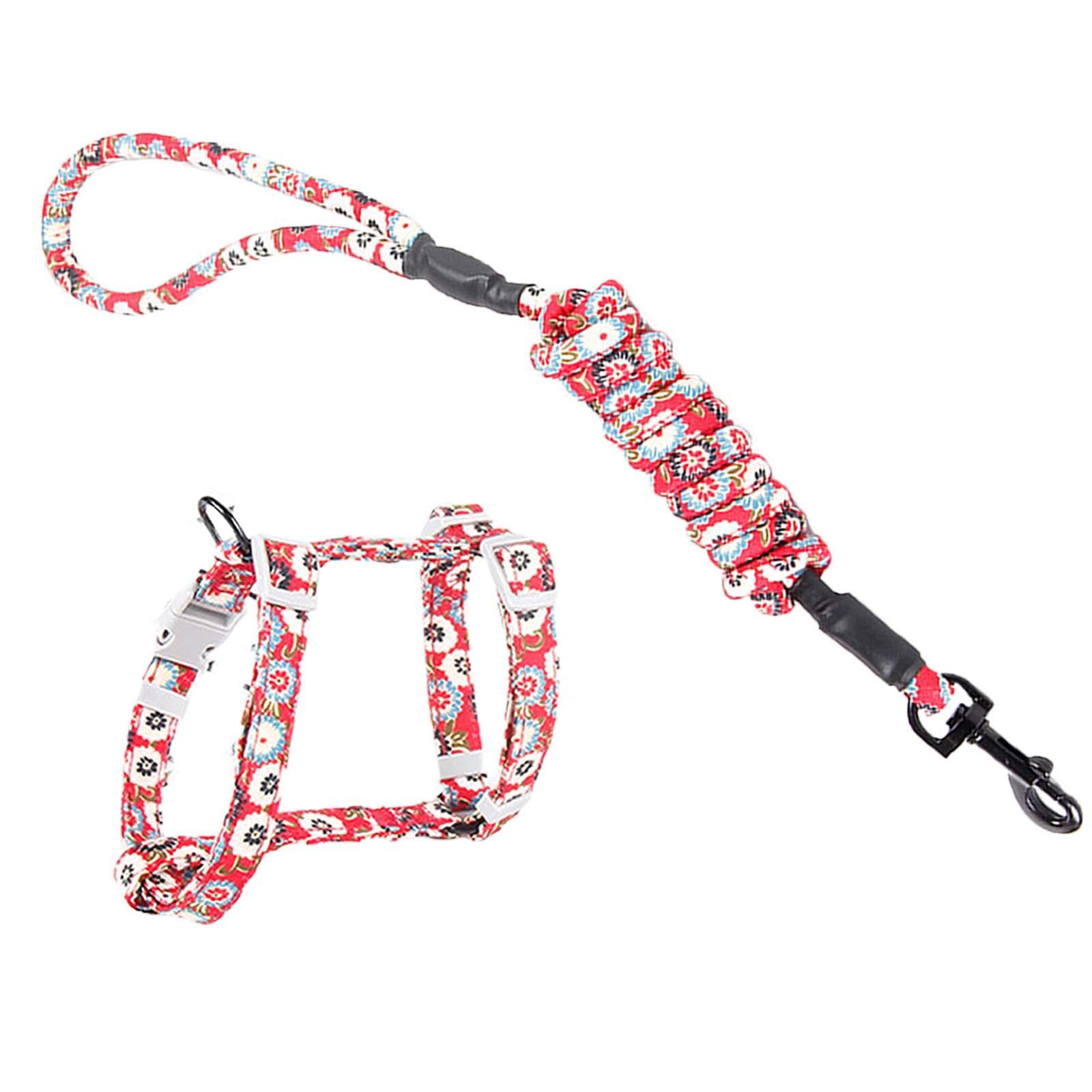 Cat Harness and Leash Soft Adjustable for Large Small Kittens Vest Harnesses
