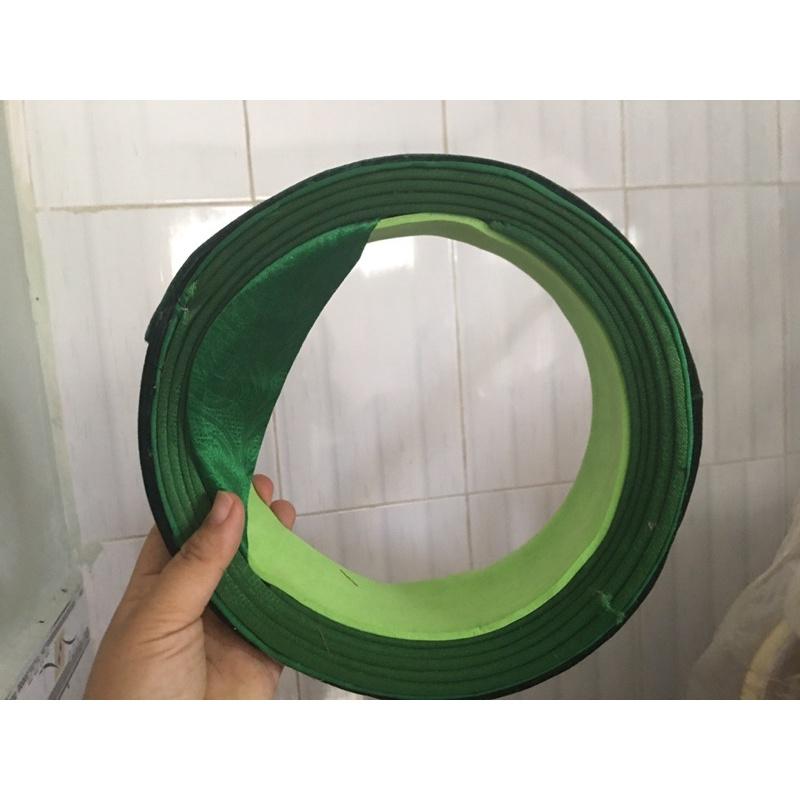 Khăn xếp nam nhung xanh