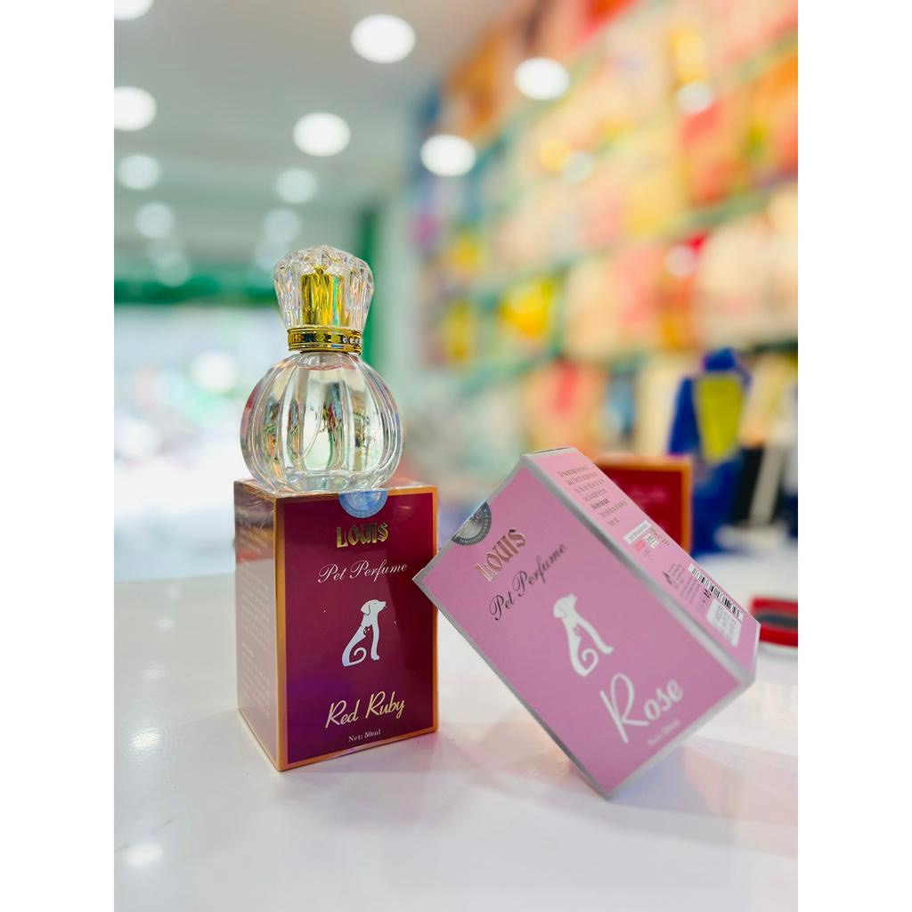 ￼Nước hoa cao cấp Louis Pet Perfume Cho thú cưng