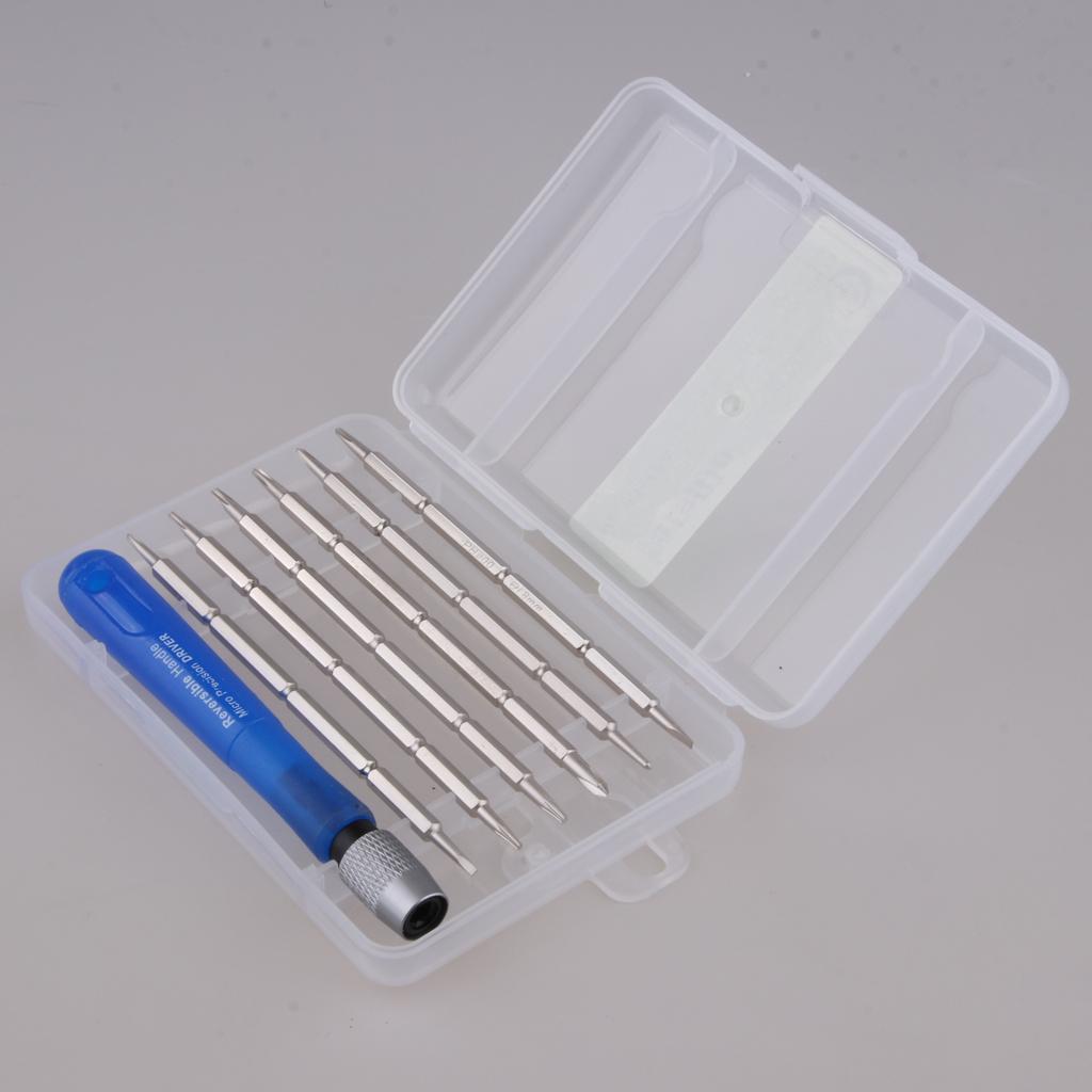 Standard Replaceable Star Phillips Slotted Screwdriver Set with Hand Shank , 7 Piece , JAPAN F/S