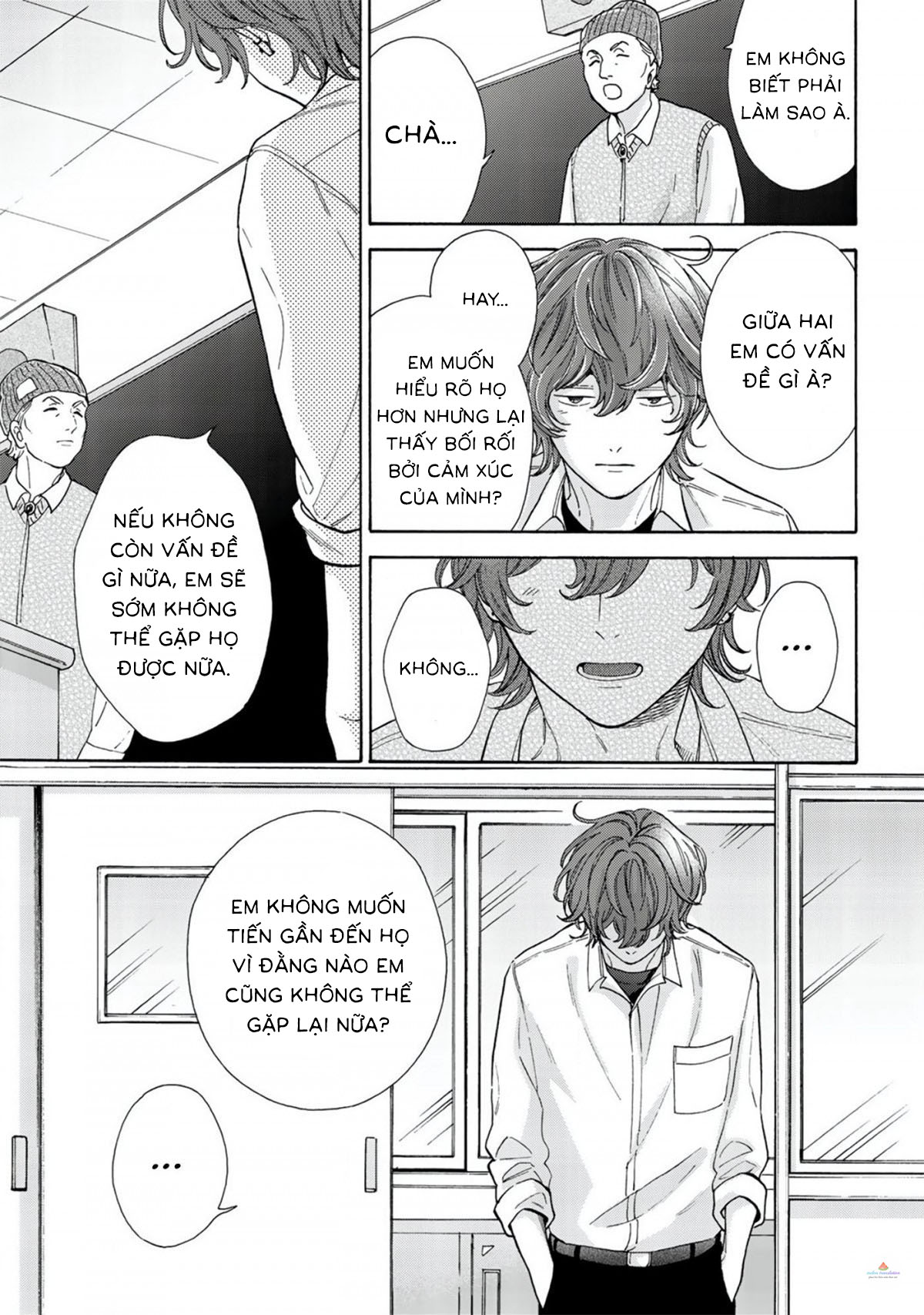 ngôi sao hạng nhất được vẽ bằng nụ hôn chapter 5 11