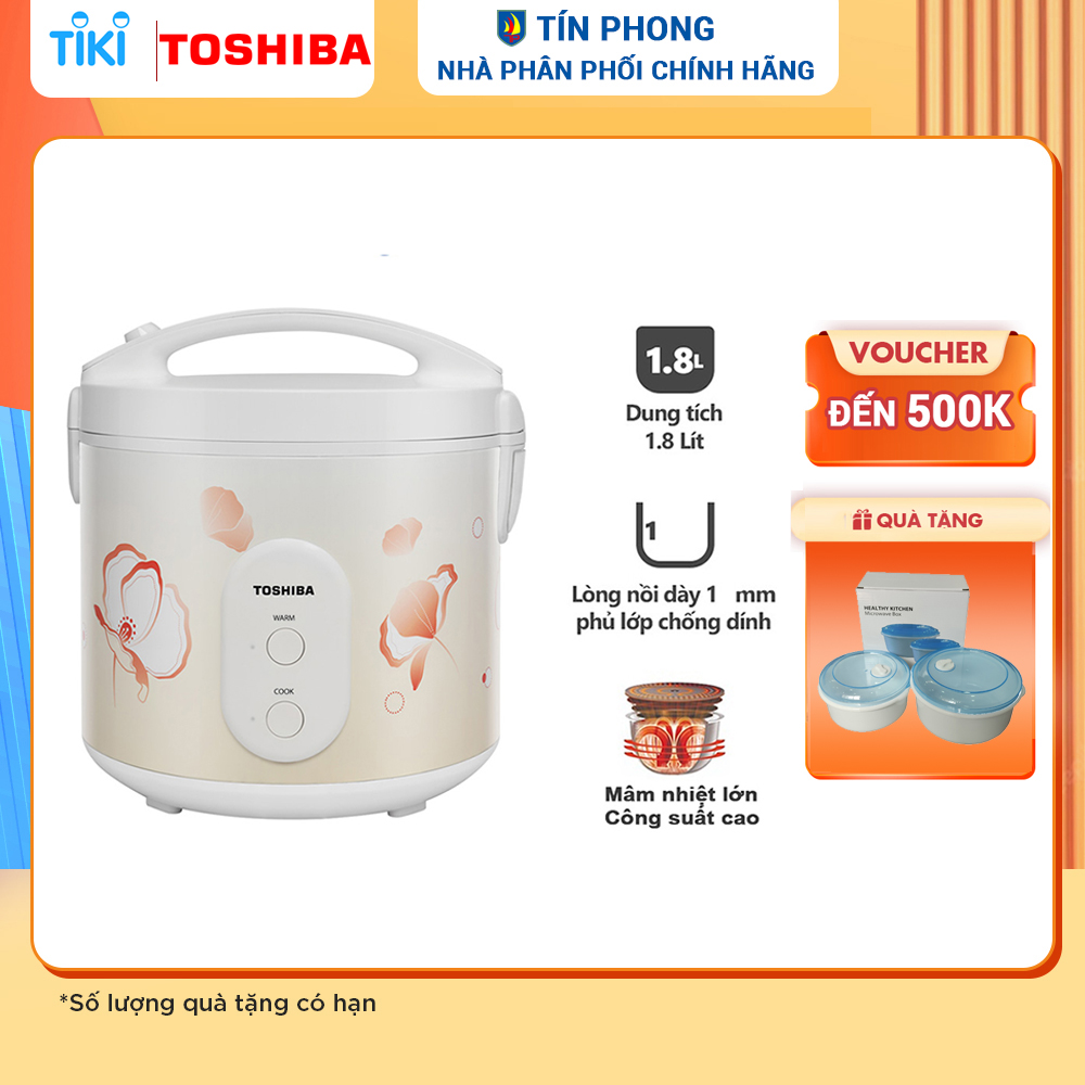 Nồi Cơm Điện Toshiba RC-18JE2VN - Hàng chính hãng