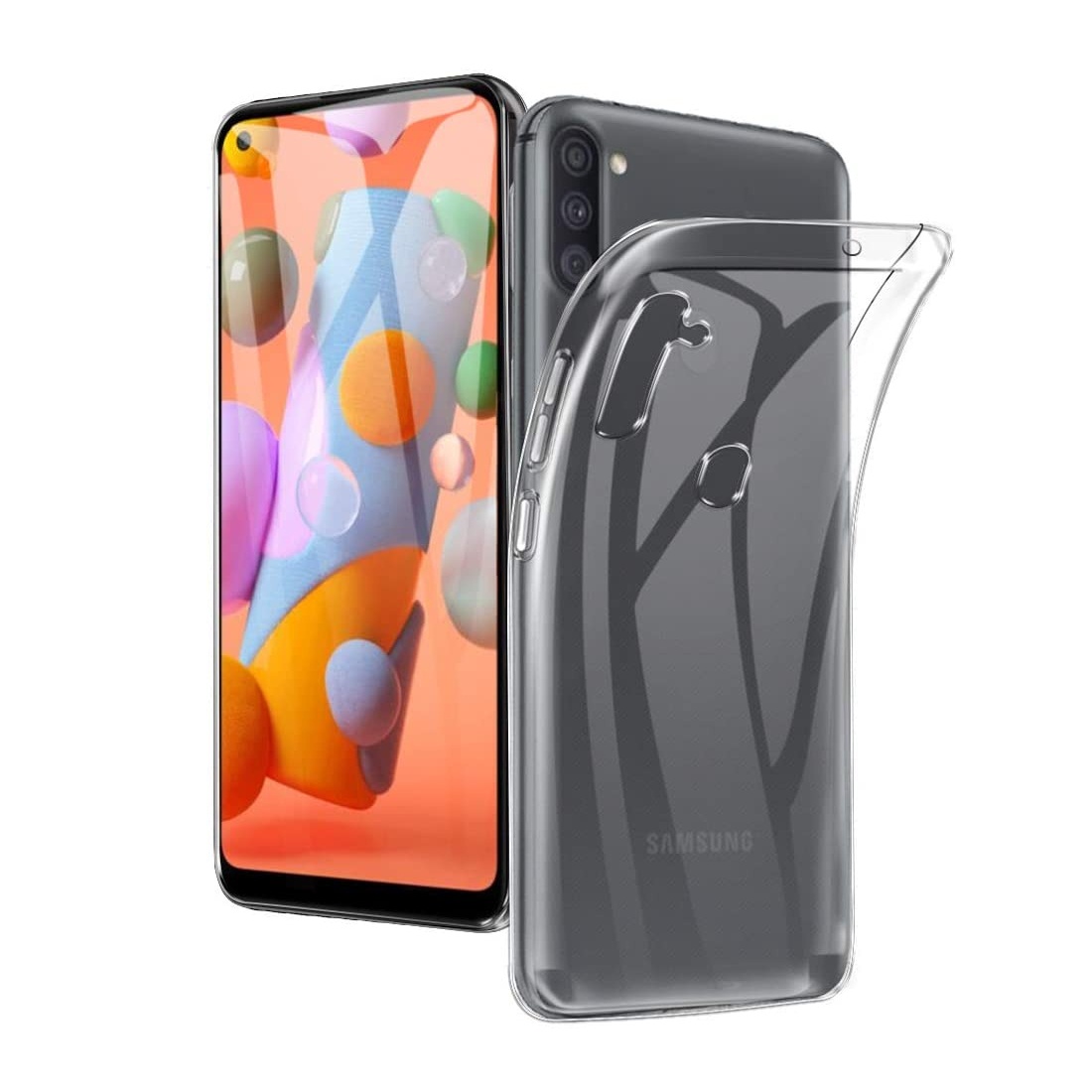 Ốp lưng dẻo silicon cho Samsung Galaxy A11 hiệu HOTCASE Ultra Thin - Hàng nhập khẩu