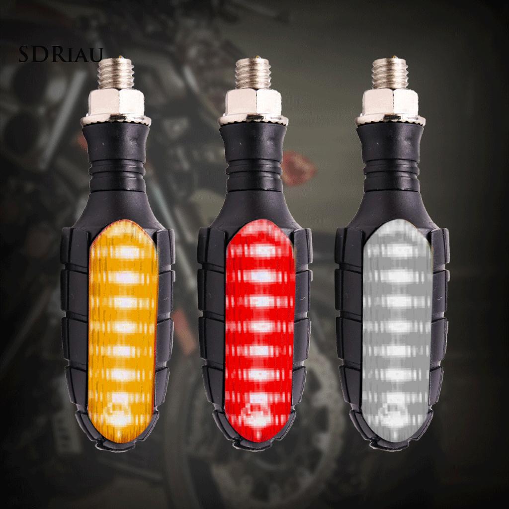 Set 2 Đèn Tín Hiệu Đa Năng 16 Bóng Led Cho Xe Mô Tô