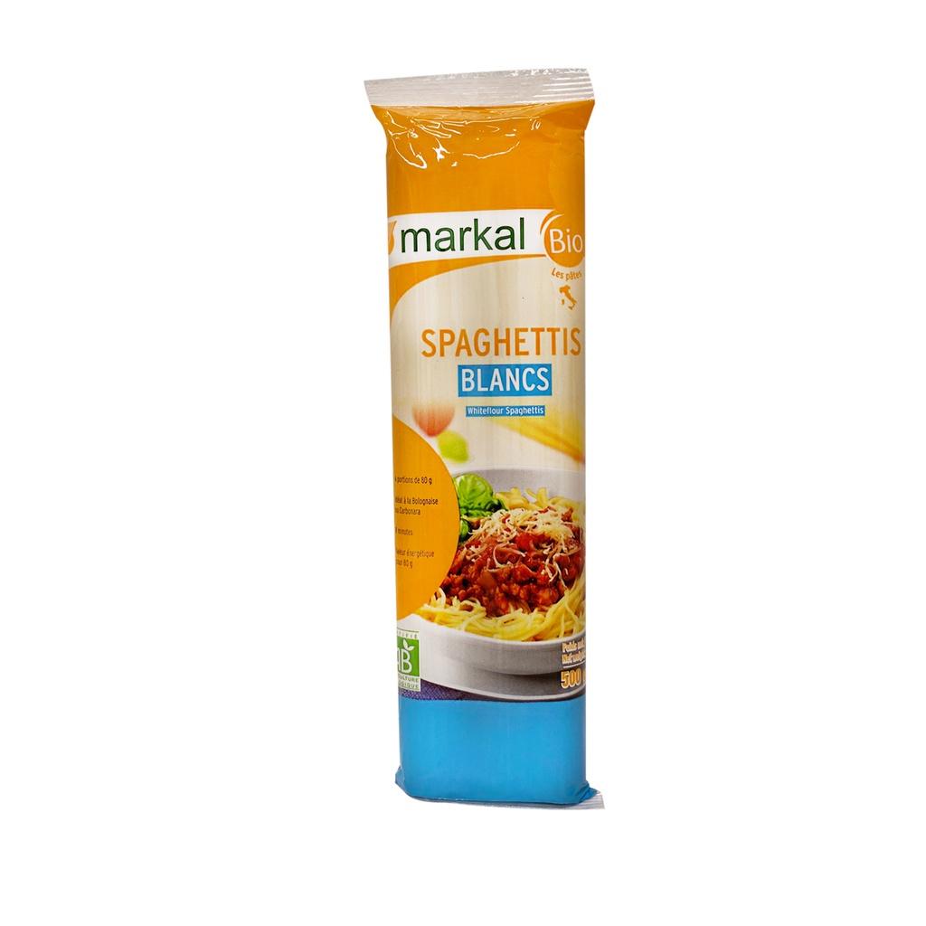 Mì Spaghetti trắng hữu cơ Markal 500g, Mì Ý hữu cơ, Mì nấu spaghetti chất lượng cao