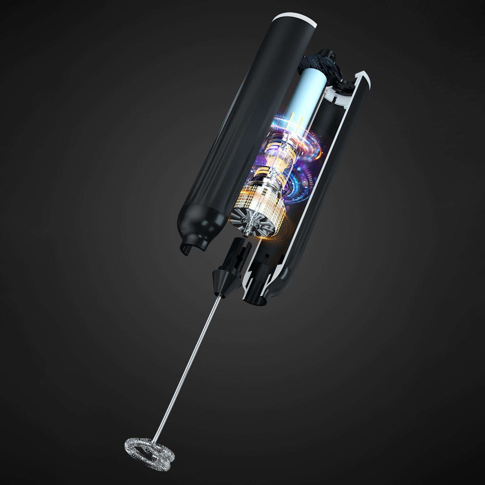 USB Electric Milk Frother for Frappe Cappuccino Hot Chocolate