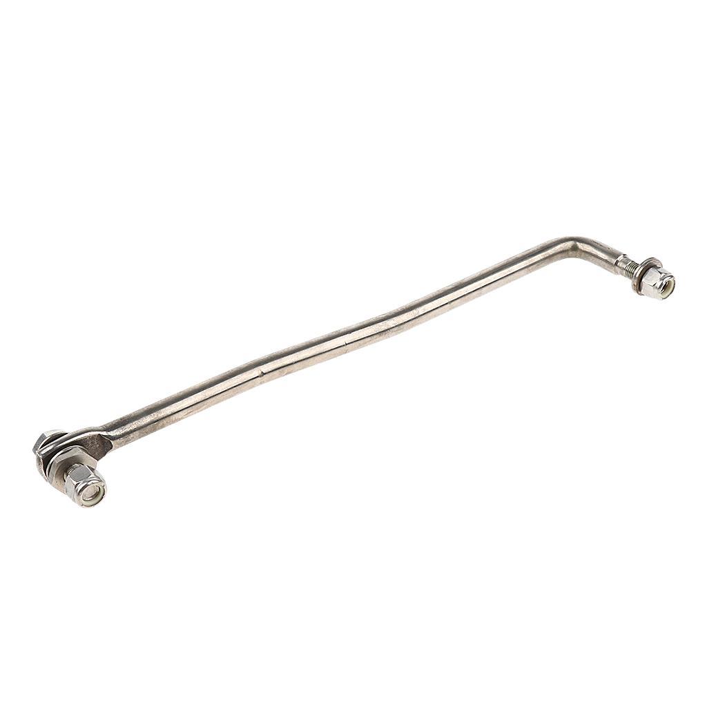 2X 1x Outboard Motor Steering Linkage Kit Steel Steering Lever Fit for