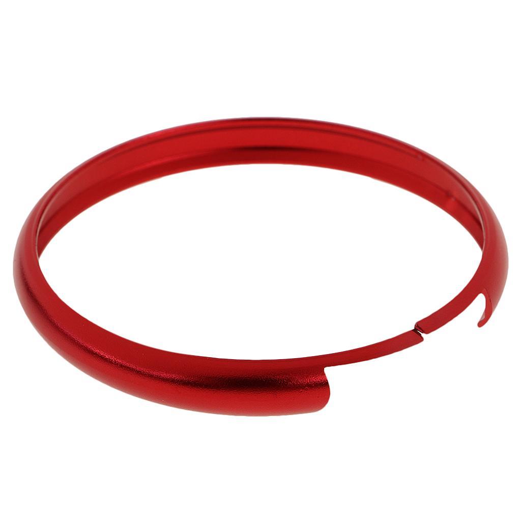 Aluminum Alloy Car Key Fob Replace Trim Rings For