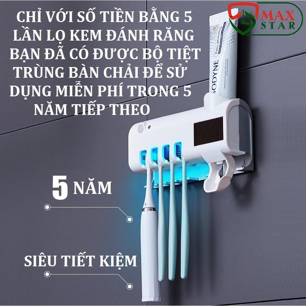 Máy tiệt trùng khử trùng bàn chải tia UV, Hộp đựng bàn chải Nhả kem đánh răng