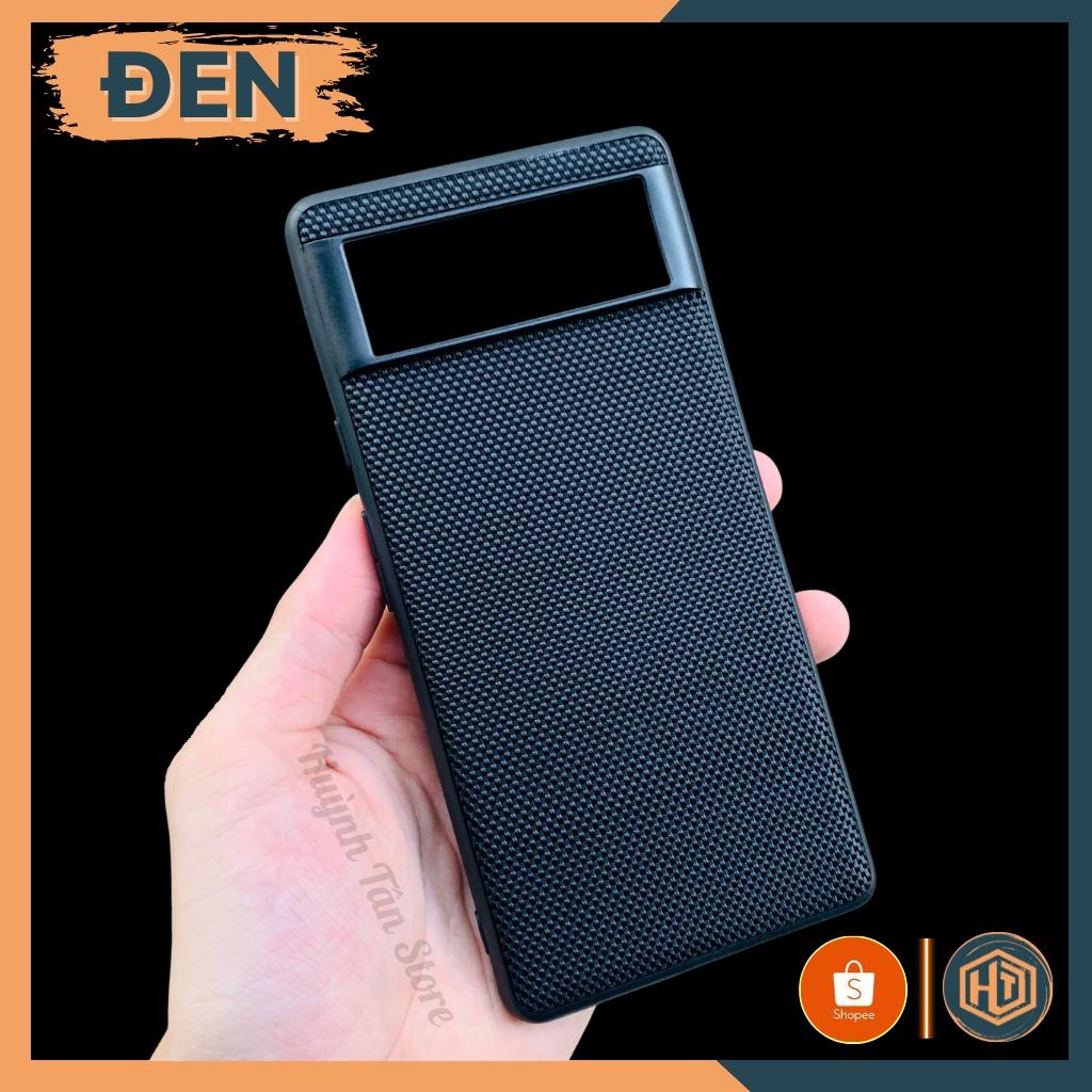 Ốp lưng google pixel 6 px 6 pro vân VẢI NYLON nhiều màu chống bám vân tay bảo vệ camera phụ kiện huỳnh tân store